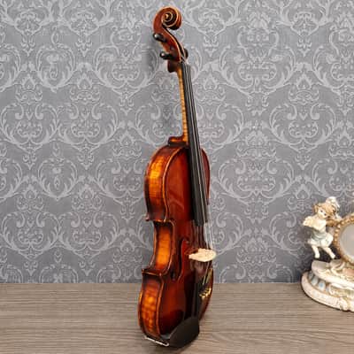 1965 Austrian 7/8 Stradivarius Model Violin - Restored by Roman Danilin image 3