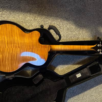 Andersen Electric Archie - Fully Hollow - Subtle Burst Nitro Finish image 4