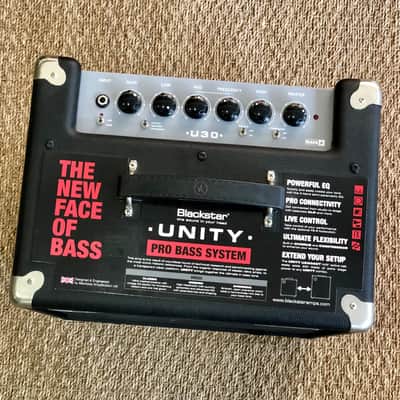 Blackstar Unity Series U30 30-Watt 1x8" Bass Guitar Combo 2018 - Present - Black image 2