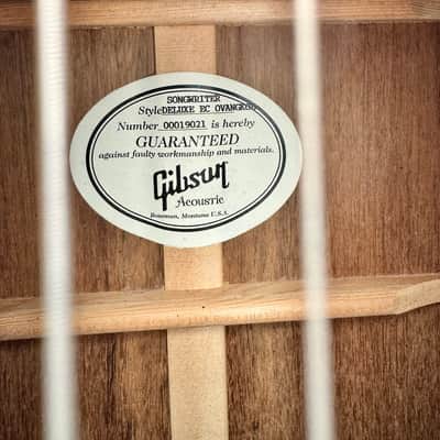 Immagine Gibson Songwriter Deluxe Studio EC 2001 - 3