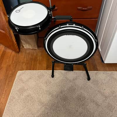 Pearl PCTK1810 Compact Traveler 10 / 18" 2pc Portable Drum Set 2017 - 2020 - Black image 1