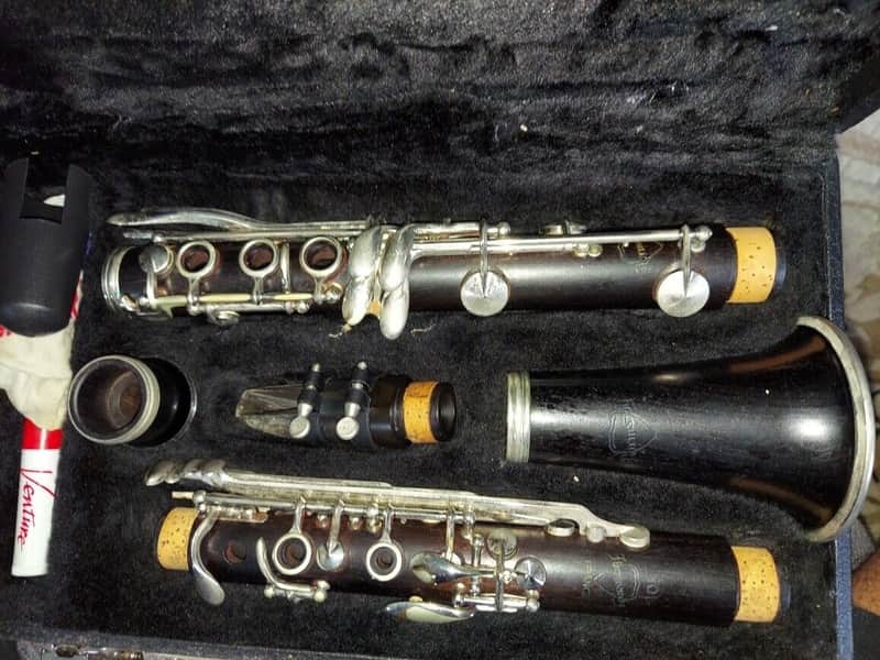Normandy 10 Wood Soprano Clarinet, France, Intermediate Level, Very Good Cond image 1