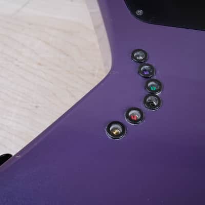 Jackson Randy Rhoads V RR Standard MIJ Neck Thru 1993 Blue Purple Japan w/ Bag image 18