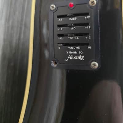 Alvarez  5084N Artist Series 1990s  - Black image 5