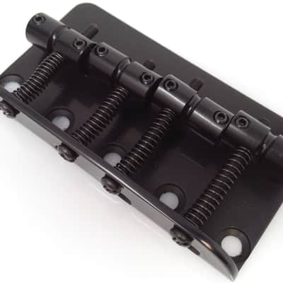True Custom Shop® Black 4-String  Bass Bridge Upgrade for Fender Precision Bass & Jazz Bass image 2