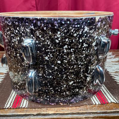 1960s Slingerland 8x12 Tom Drum Single Capri Pearl image 9