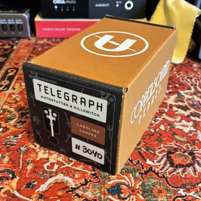 Coppersound Pedals Telegraph V2 Autostutter / Killswitch 2022 - Present Carolina Copper image 6