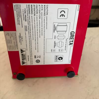 Fender Greta Pawn Shop Series 2-Watt 1x4" Guitar Combo 2012 - 2013 - Red image 7