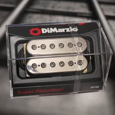 DiMarzio DP100CC Super Distortion Humbucker - Chrome image 1