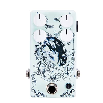 Pro Tone Pedals Essential Fuzz Pedal 2016 Mint Green image 3