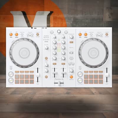 Pioneer DJ DDJ-FLX4 2-Deck Rekordbox and Serato DJ Controller - White Limited Edition (DDJ-FLX4-W) image 1