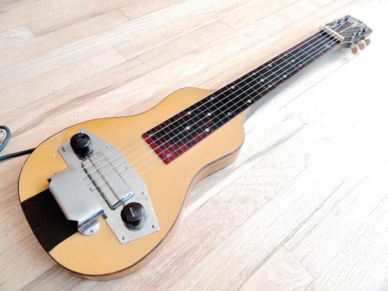 1951 Silvertone Harmony H3 Vintage Lap Steel w/ Gibson P-13 Pickup