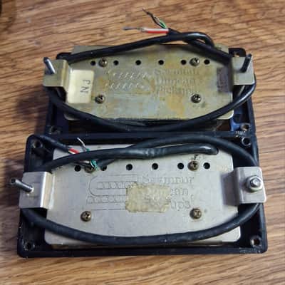 Seymour Duncan Invader set with Rings 1980s - Black image 2