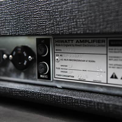 Minty- HIWATT DR103 Custom 100 100-Watt Hand-Wired Tube Amp Head – Made in England image 7