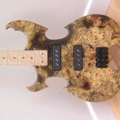 NS Guitars John Paul Jones Left Handed Triple Omega Bass Guitar. image 2