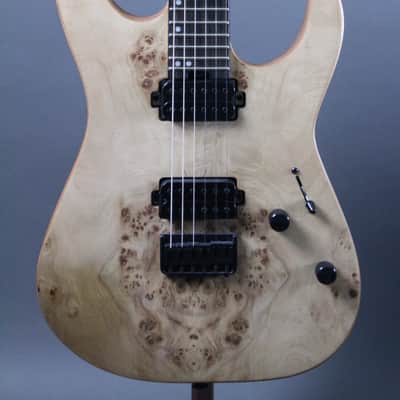 Charvel Pro-Mod DK24 HH HT Mahogany with Poplar Burl Desert Sand image 3