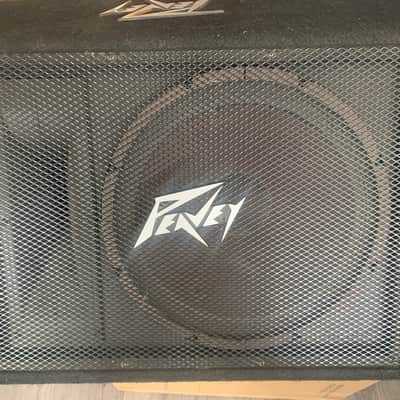 Peavey  PV 12M (Pair)12" Floor Monitor  Works perfectly - BLACK image 1
