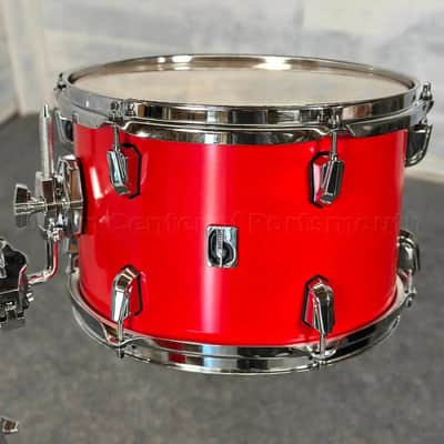 British Drum Company Enigma 4pc Drum Set 22/10/12/16 Satin Scarlet image 5