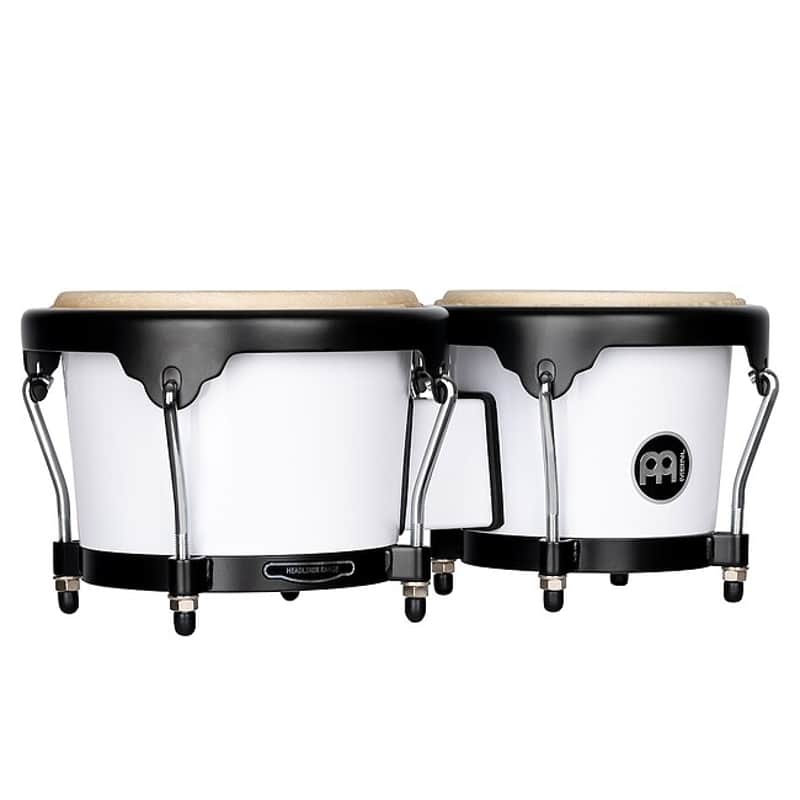 MEINL HB50WH Molded ABS Bongo bright white image 1