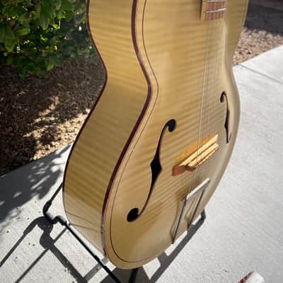 Kay K6868 Archtop Acoustic Guitar Harmony Silvertone Airli 60s - Blonde image 7