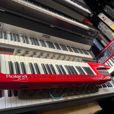Roland AX-1 Keytar RED Vintage 45 key MIDI Controller keyboard //ARMENS// image 6