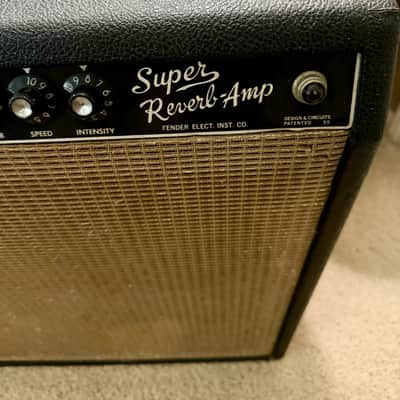 Fender Super Reverb 1964 Black Panel image 3