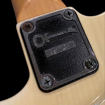 Charvel SDK-085-HH Super Dinky - Circa 1990 1991 - Trans White - Made in Japan - MIJ - w/ Charvel Hardshell Case image 12