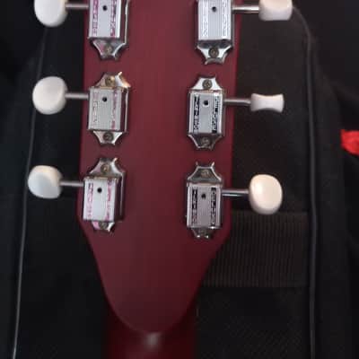 ELECTRIC GUITAR HARLEY BENTON DC JUNIOR OPEN PORE FADED CHERRY P90D DOG EAR image 6
