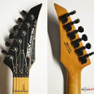 Yamaha RGX-610S ヴィンテージ Yamaha RGX-610S ヴィンテージ Yamaha RGX-610S 1987-1988 Black | Reverb