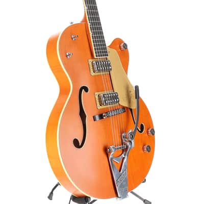 Gretsch G6120T-BSSMK Brian Setzer Signature Nashville Hollow Body '59 "Smoke" with Bigsby Smoke Orange (C10) (61763) image 3