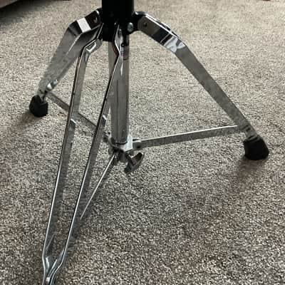 DW DWCP5100 5000 Series Round Drum Throne with Oversized Locking Nut 2010s - Chrome image 6