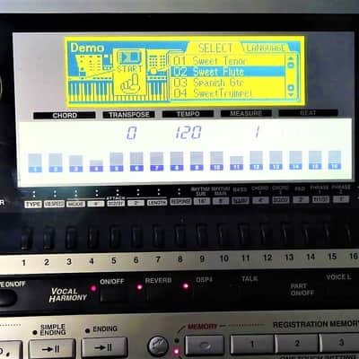 Yamaha PSR-740✅RARE from 2000s✅ Synthesizer / Keyboard ✅ Cleaned & Full Checked image 6