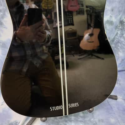 Used Randy Jackson 2014 Limited Edition Studio Series Black Acoustic Electric Guitar Pro Setup New Strings Luthier Project image 11