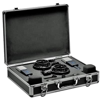 AKG C414 XLS ST Stereo Pair Studio Condenser Recording Microphone PROAUDIOSTAR image 1
