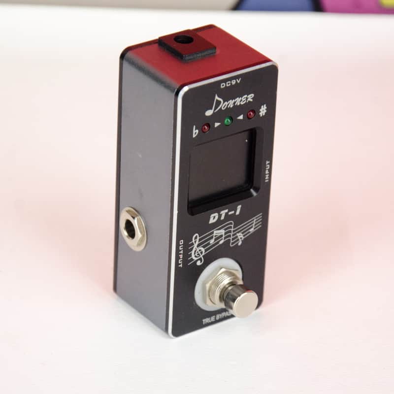 Used Donner DT-1 Chromatic Pedal Tuner Mini image 1