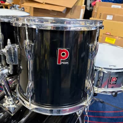 Premier Vintage "APK" 5 piece drum set/hardware 1980's - Black image 3