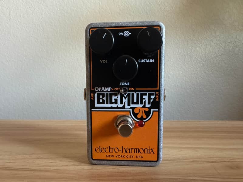 Electro-Harmonix Op Amp Big Muff Pi Reissue 2017 - Present - Black/Orange