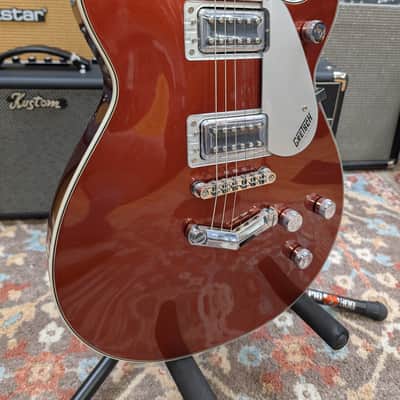 Gretsch G5220 Electromatic Jet BT with V-Stoptail 2020 - Present - Firestick Red image 2