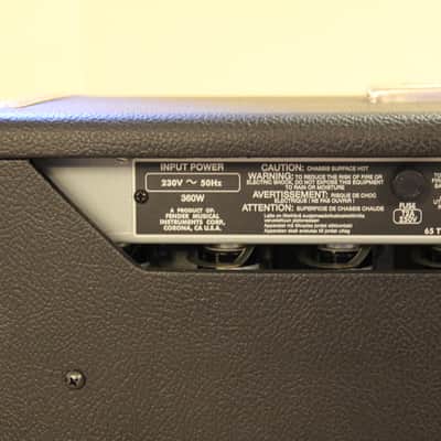 Fender '65 Twin Reverb 85-Watt 2x12" Guitar Tube Combo - 2017 - Black image 14