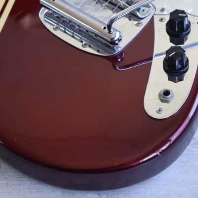 2006 Fender Japan MG73-85CO '73 Reissue Competition Mustang (Old Candy Apple Red) image 3