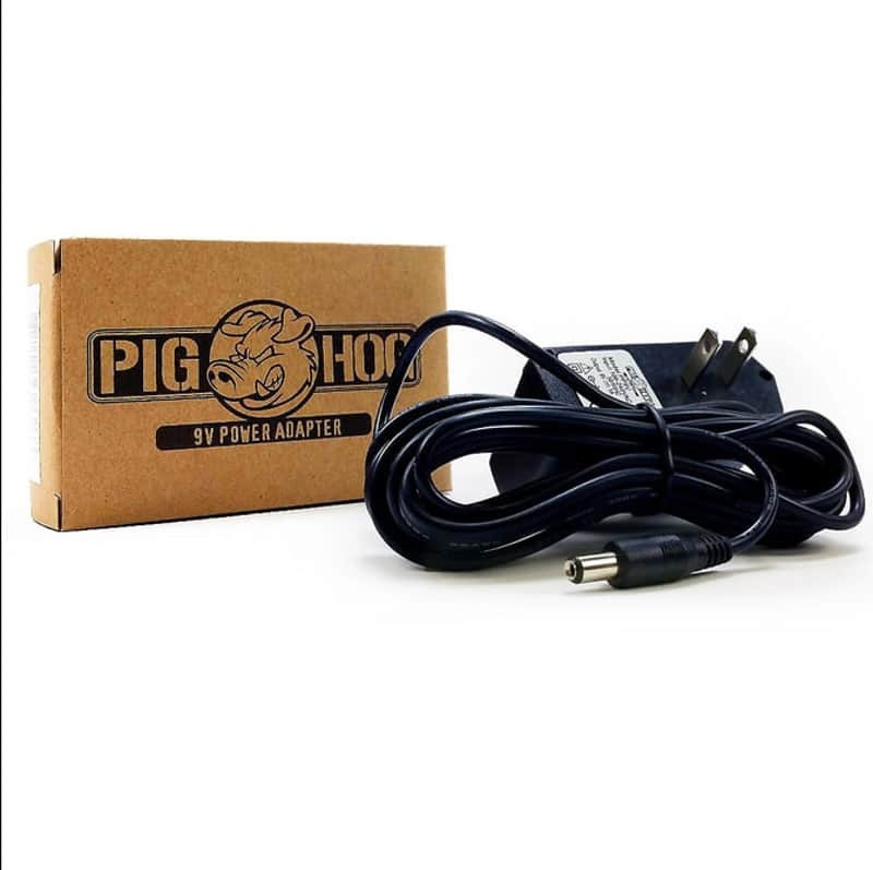 Pig Hog PP9V 9v AC Power Supply 2010s - Black image 1