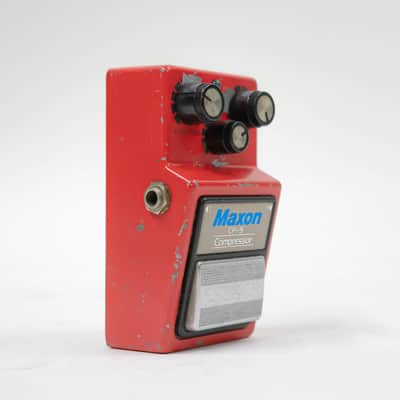Maxon CP-9 Compressor Guitar Effect Pedal - Silver Label - Made In Japan image 2