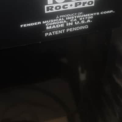 Fender Roc Pro 1000 2-Channel 100-Watt 1x12" Hybrid Guitar Combo 1996 - 2000 - Black image 7