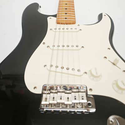 Fender American Vintage 1957 Stratocaster Black Made in USA 2000 Electric Guitar image 3