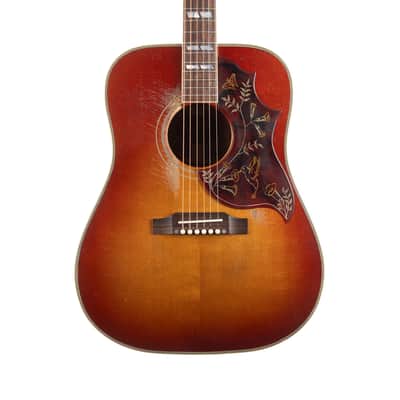 Gibson Custom 1960 Hummingbird Murphy Lab Heavy Aged - Washed Cherry Sunburst image 1