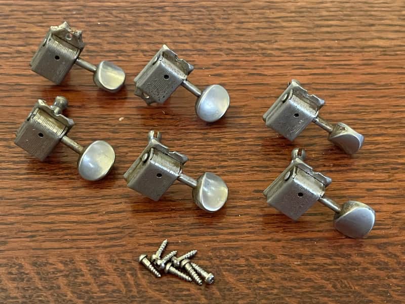 set 1964 1965 1966 Fender Stratocaster Telecaster Jaguar guitar tuners tuning image 1