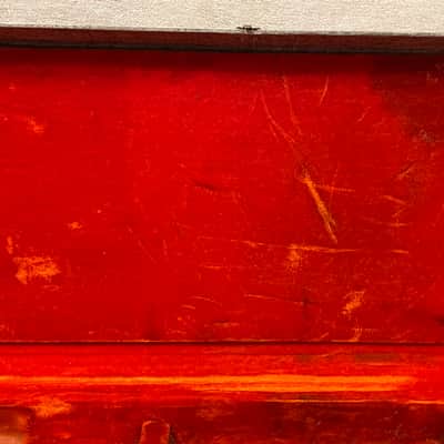 1966-1969 Fender USA Left Hand Lefty Mustang / Musicmaster Bass Case Silver Tweed - Extremely Rare CASE ONLY image 15