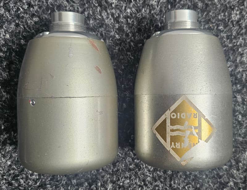 2x vintage microphones Henry Radio HM 1 image 1