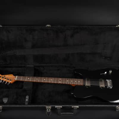 2018 LsL Instruments Baribone Adam Christianson Signature - Black Satin | USA Custom Bariton Telecaster | OHSC image 24