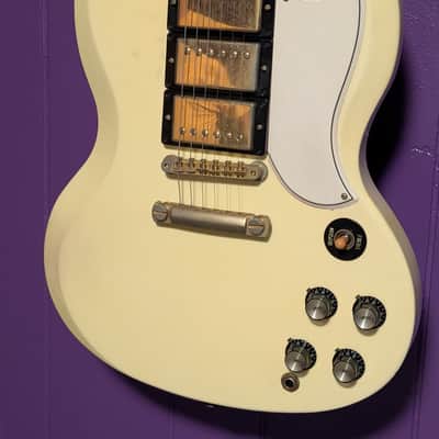 Gibson Custom Shop '61 Les Paul SG Standard Reissue 2012 - VOS White image 6